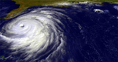 Picture of a hurricane